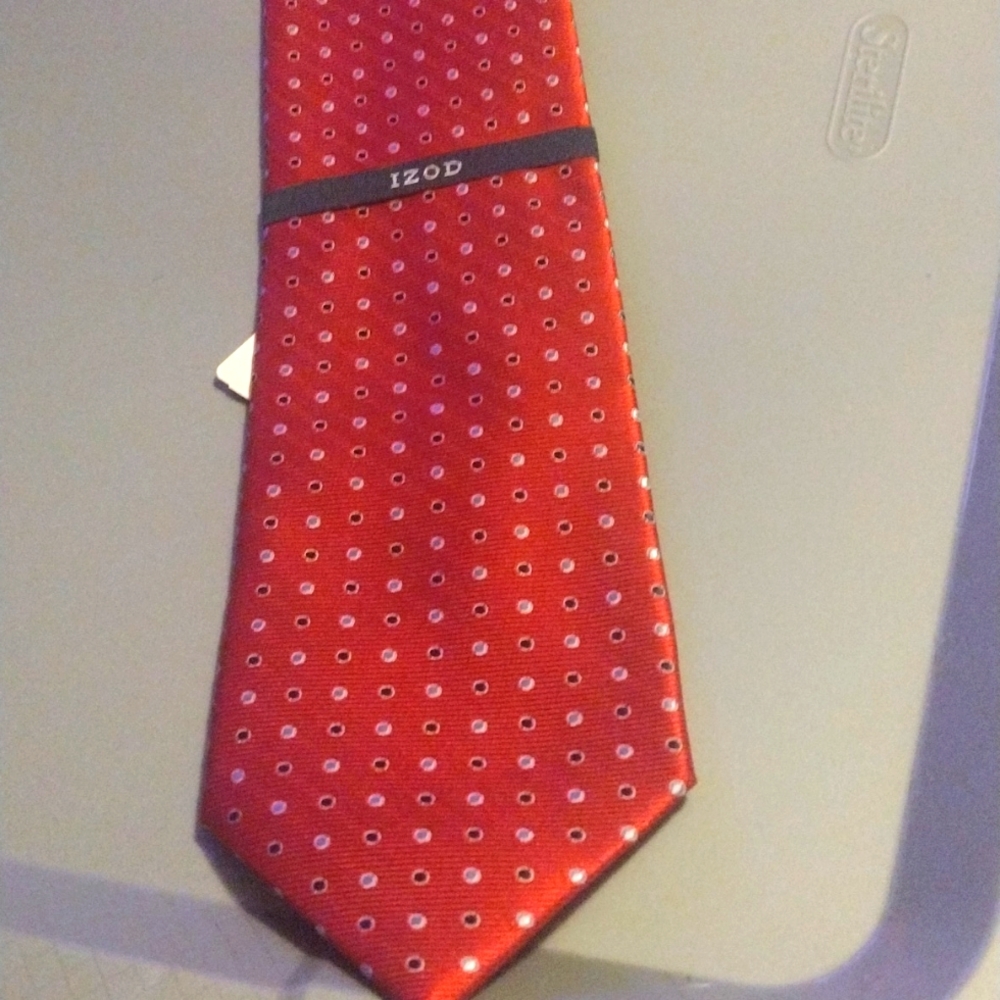 *4/$20 Bundle Deal Closet Cleanout Sale* Izod Men's Tie 100% Silk NWT